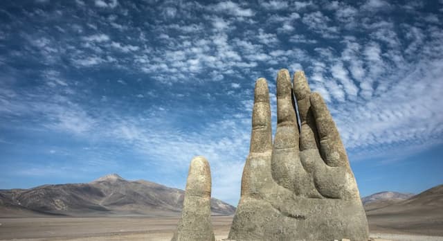 Antofagasta e Mão do Deserto
