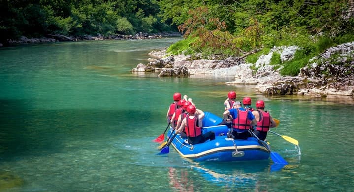 Rafting on the Lower Manso River