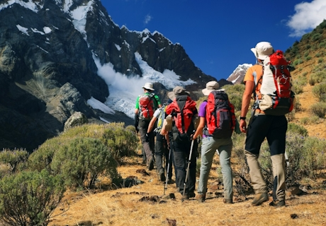 Panoramica Trekking Cordillera Huayhuash