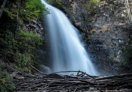 Los Bronces Waterfall Trek