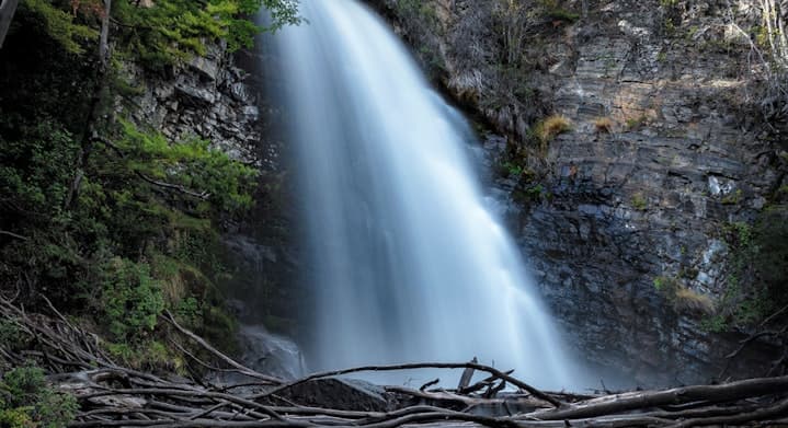Los Bronces Waterfall Trek